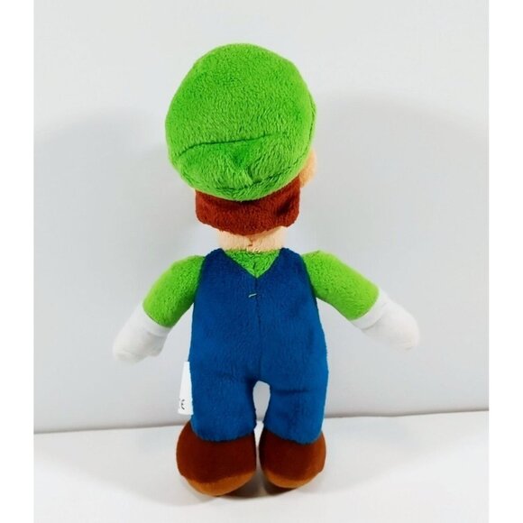 World of Nintendo Super Mario Bros Luigi 8" Plush  Toy 2019 - Picture 3 of 4